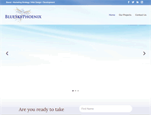Tablet Screenshot of blueskyphoenix.com